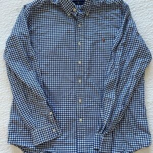 Polo Ralph Lauren Men's Blue Checkered Button Down Shirt